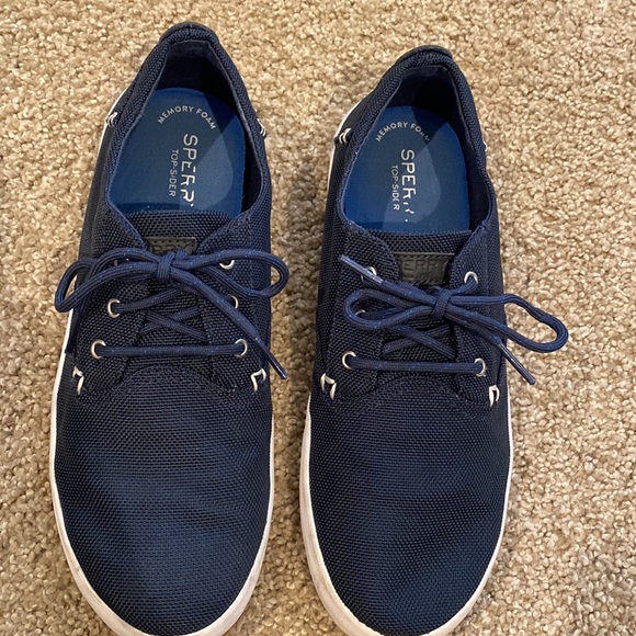 Sperry Bodie Size 6 Navy - Picture 2 of 6